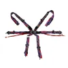 DriftShop ExtraBalls 6 Point Harness Multi Colour FIA Approved 8853
