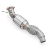 Downpipe RM Motors do BMW E90 E60 E83 E71 M57N2 z Katalizatorem Euro 3 100 CPSI