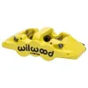 Zacisk hamulcowy 6 tłoczkowy Wilwood 120-13289 Aero6 prawy żółty