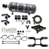 4150 Billet Crossbar Plate System Dual Stage 100-1000Hp with 12Lb Carbon Bottle Nitrous Express NX 66042-12