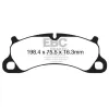 DP42144R Klocki hamulcowe YELLOWSTUFF EBC Brakes Porsche 911 991 Porsche 911 991 911 991 Carrera S 911 991 Carrera 4S 911 991 Carrera 4S Targa 911 991