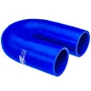 Kolanko silikonowe 180' 45mm Niebieski