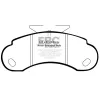 DP832 Klocki hamulcowe ULTIMAX2 EBC Brakes Mercedes-Benz Mercedes-Benz COMMERCIAL MB100D GWagon W463 G400 D GWagon W463 G500 GWagon W463 G55 AMG