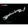 Układ wydechowy XForce Mazda 3 2004-2009 SP23 Sedan stal nierdzewna