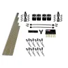 8-Cyl SSV Nozzle Intake Plumbing Kit with All Necessary Hardware Nitrous Express NX 13383
