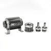 DeatschWerks In-Line Fuel Filter Kit 3/8IN 40 Micron 70mm