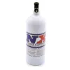 5Lb Bottle with Motorcycle Valve 5.25 Dia. x 16.14 Tall Nitrous Express NX 11055