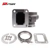 Pulsar PSR PTX35 Turbine Housing for 3576 / 3582 Turbos Stainless STeel T4 Open V-Band Outlet 0.63A/R