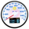 Auto Gauge 60mm - 4w1 Wskaźnik ciśnienia oleju napięcia temperatury wody i oleju
