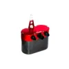 Universal Carbon Fiber Oil Catch Can - Small Red RTMG Performance