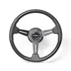GReddy Sports "Real Carbon" Steering Wheel (47 mm Dish), Black Spokes - 340 mm