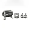 DeatschWerks In-Line Fuel Filter Kit 5/16 In Barb 5 Micron 70mm