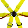 DriftShop 6 Point Harness Fluo Yellow FIA Approved 8853