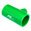 Trójnik silikonowy T-Piece 63/32mm Zielony