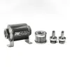 DeatschWerks In-Line Fuel Filter Kit 3/8IN 10 Micron 70mm