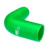 Kolanko silikonowe 90' 63mm Zielony