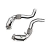 Downpipe FMIC.Pro BMW F15 F16 X5 50ix X6 50ix 4.0 4.4L N63B 2015- z katalizatorem