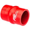 Silikonowy łącznik antywibracyjny hump 76mm Czerwony