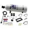 4 Valve Nitrous Plate System-Monoblade Throttle Body with 15Lb Bottle for Ford Nitrous Express NX 20950-15