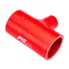 Trójnik silikonowy T-Piece 63/32mm Czerwony