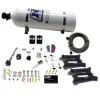 Dual 4150 Conventional Plate System Gasoline Pro-Power 100-500Hp with 15Lb Bottle Nitrous Express NX 50240-15
