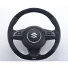 GReddy All Leather Steering Wheel with Red Stitch for Suzuki Swift Sport ZC33S