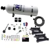 Dual 4150 Conventional Plate System Gasoline Stage 6 50-300Hp with 15Lb Bottle Nitrous Express NX 30240-15
