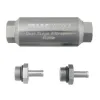 DeatschWerks Compact In-Line Fuel Filter Kit 5/16IN 10 Micron 70mm