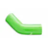 Kolanko silikonowe 45' 63mm Zielony