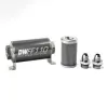 DeatschWerks In-Line Fuel Filter Kit -8AN 100 Micron 110mm
