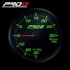 Wskaźnik Pro G Race Series RC, doładowania Boost 30 PSI GREEN 60mm