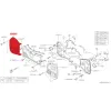 Prawa Przednia Pokrywa Paska Rozrządu 13572AA043 Subaru GC8 V1-4 1993-1998