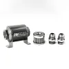 DeatschWerks In-Line Fuel Filter Kit -10AN 5 Micron 70mm