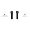 RacingLine Hubcentric Wheel Spacers Bolts 12.5mm width Tapered Seat bolts pair