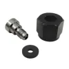 AN4 Bottle Nipple and Nut for CO2 Valve with Gasket Nitrous Express NX 11713
