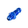AN12 JIC Nypel adapter grodziowy prosty Niebieski