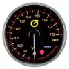 Wskaźnik New Auto Gauge Napięcie 52mm bursztynowy
