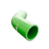 Kolanko silikonowe 45' 11mm Zielony