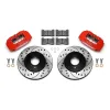 Wilwood 140-12996 Kuty przedni zestaw hamulcowy DPHA 10.32 wiercony czerwony Honda Acura