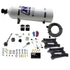 Dual 4150 Conventional Plate System Gasoline Pro-Power 100-500Hp with 15Lb Bottle Nitrous Express NX 50240-15