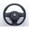 GReddy Black Carbon Steering Wheel with Red Stitch for Suzuki Swift Sport ZC33S
