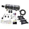 Dual 4150 Conventional Plate System Gasoline Stage 6 50-300Hp with 12Lb Carbon Bottle Nitrous Express NX 30240-12