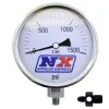 4 Inch Nitrous Pressure Gauge (Liquid Filled) with 8AN Adapter Nitrous Express NX 15543