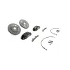 RacingLine Stage 2 Evo Big Brake Kit 345mm 4 Pot MQB MQB evo Black