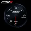 Wskaźnik Pro G Race Series RC, Podciśnienia WHITE 60mm