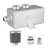 Oil Catch Tank JRspec 1L wejścia AN10 z filtrem