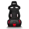 Sparco Seat R333 Black and Red