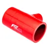 Trójnik silikonowy T-Piece 60/32mm Czerwony