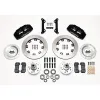 Wilwood 140-10738 Zestaw Hamulców Przednich Forged Dynapro 6 Hub 12.19 czarny Cadillac Chevrolet GMC Pontiac