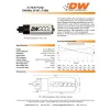 Pompa paliwa DeatschWerks DW300C 340 lph Ford Focus MK2 RS